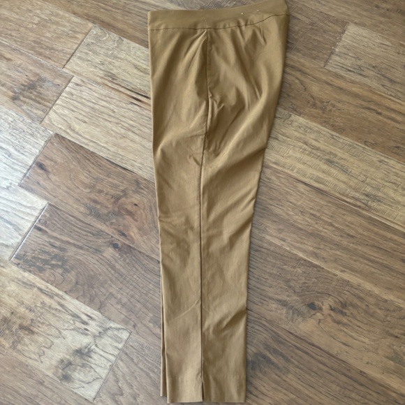 Chico's Size 3 Brown Pull On Dress Career Straight Leg Pants Women's Siz… - Picture 4 of 10